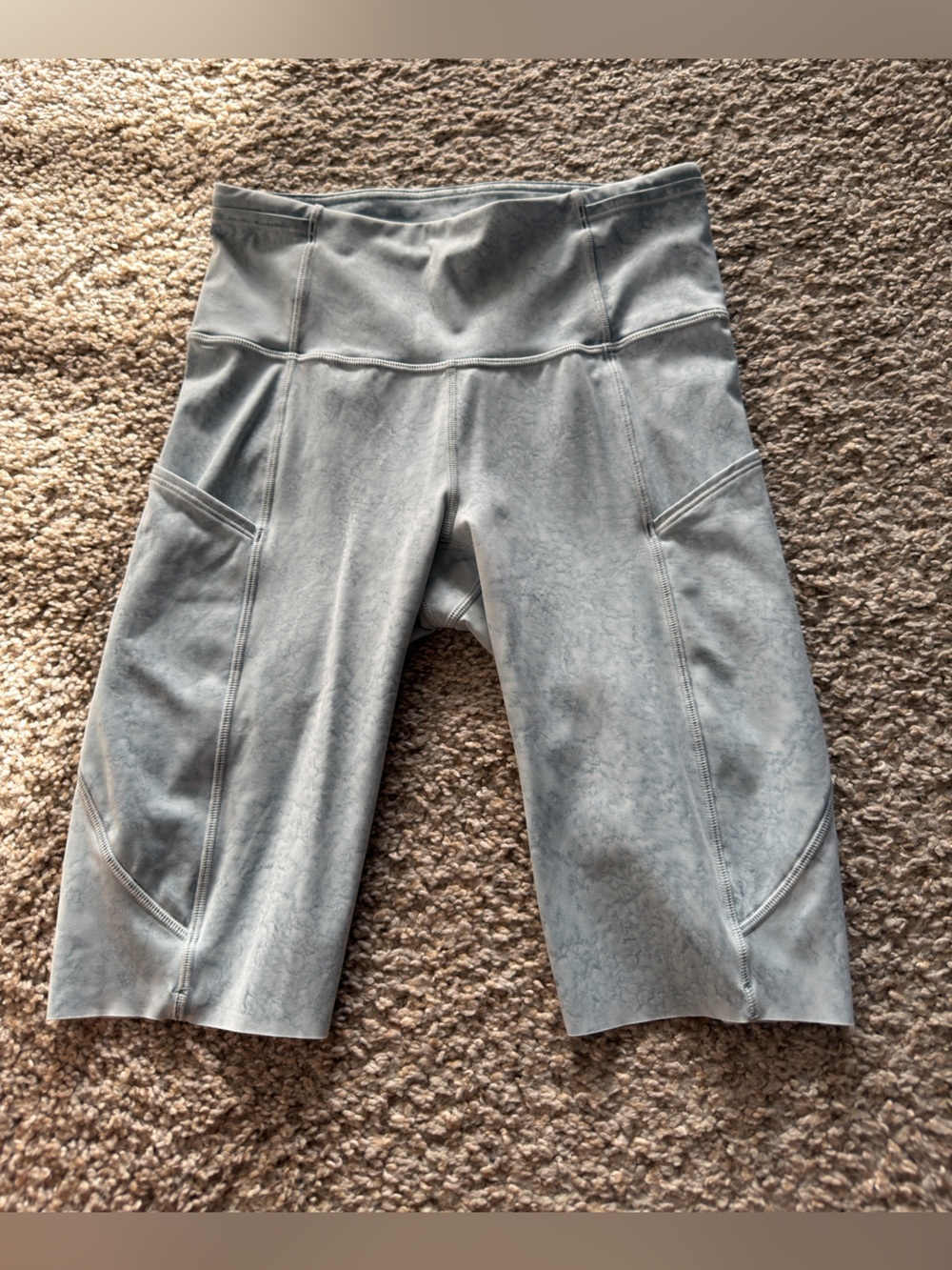 NWOT Lululemon Fast and Free Short 10" *Ice Dye